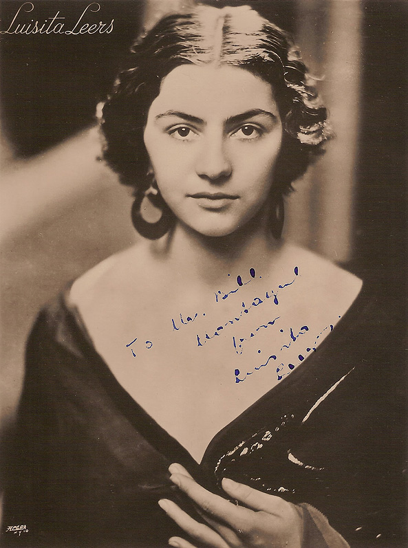 Luisita Leers portret