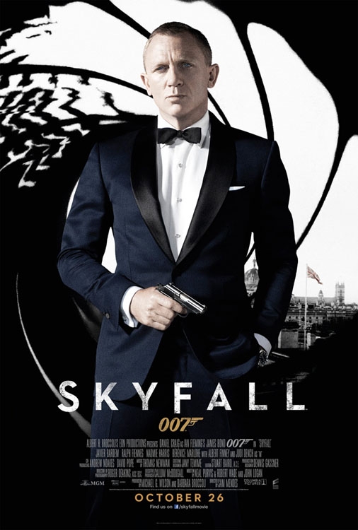 skyfall poster 2012